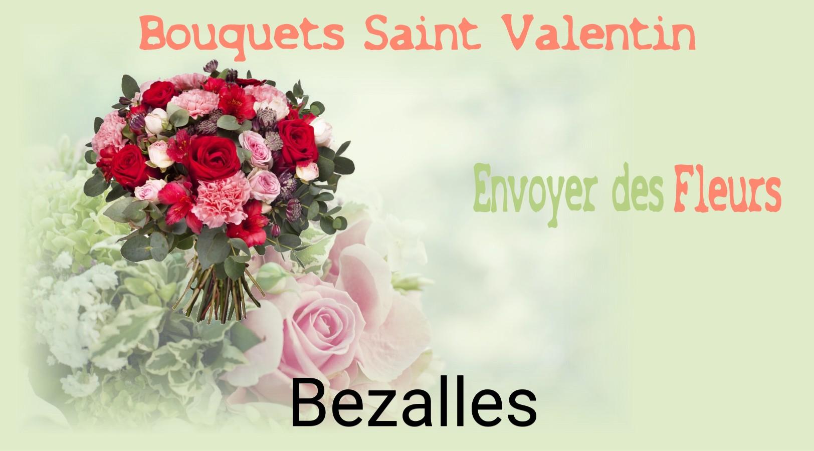 Roses de Saint-Valentin livrées à Bezalles